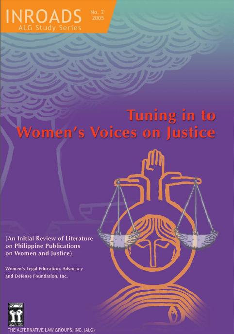 Tuning in to Women’s Voices on Justice Tuning in to Women’s Voices on Justice